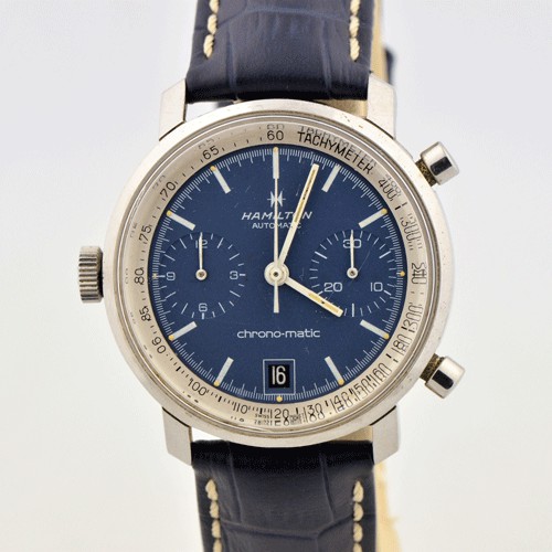 Vintage Men’s Hamilton Chrono-Matic Watch